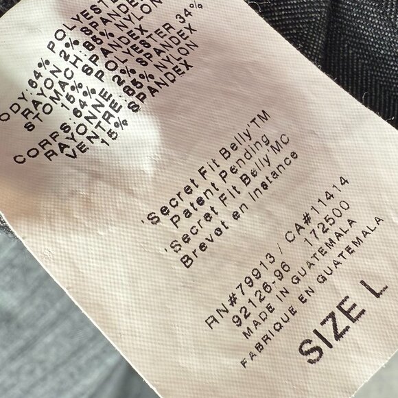 Motherhood Maternity‎ Wide leg Pants Dressy Trousers Gray Large Stretchy - Picture 5 of 13